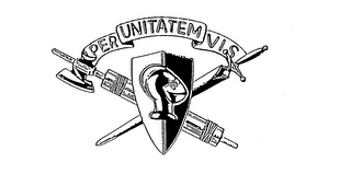 PER UNITATEM VIS logo