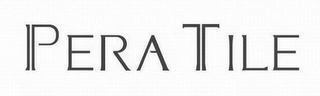 PERA TILE logo