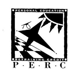 PERC PERSONAL EDUCATION RETRAINING CREDIT logo