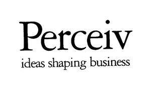 PERCEIV IDEAS SHAPING BUSINESS logo