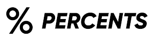 % PERCENTS logo