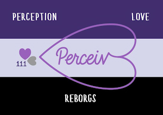 PERCEPTION LOVE 111 PERCEIVE REBORGS logo