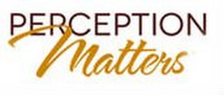 PERCEPTION MATTERS logo