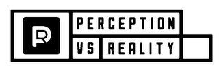 PERCEPTION VS REALITY PR logo