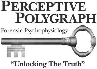 PERCEPTIVE POLYGRAPH FORENSIC PSYCHOPHYSIOLOGY "UNLOCKING THE TRUTH" logo