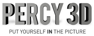 PERCY 3D PUT YOURSELF IN THE PICTURE logo