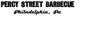 PERCY STREET BARBECUE PHILADELPHIA, PA logo