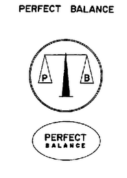 PERFECT BALANCE PB logo