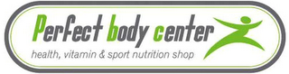 PERFECT BODY CENTER HEALTH, VITAMIN & SPORT NUTRITION SHOP logo