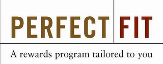 PERFECT FIT A REWARDS PROGRAM TAILORED TO YOU logo