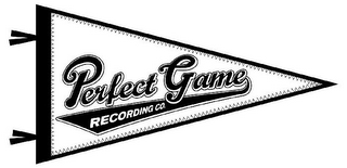 PERFECT GAME RECORDING CO. logo