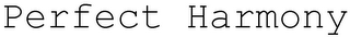 PERFECT HARMONY logo