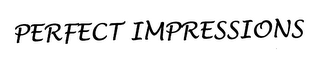 PERFECT IMPRESSIONS logo