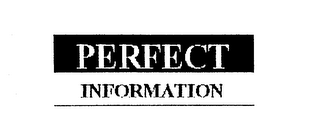 PERFECT INFORMATION logo