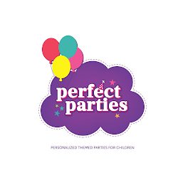 PERFECT PARTIES PERSONALIZED THEMED PARTIES FOR CHILDREN. logo