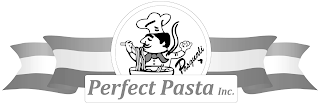 PERFECT PASTA INC. PASQUALI logo