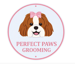 PERFECT PAWS GROOMING logo