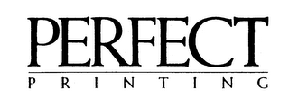 PERFECT PRINTING logo