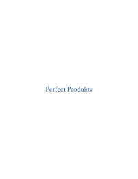 PERFECT PRODUKTS logo