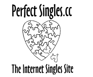 PERFECT SINGLES.CC THE INTERNET SINGLES SITE logo