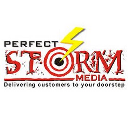 PERFECT ST RM MEDIA DELIVERING CUSTOMERS TO YOUR DOORSTEP logo