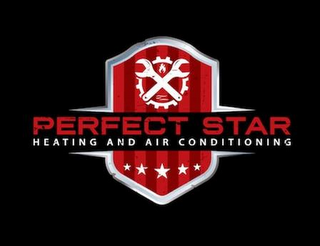 PERFECT STAR HEATING AND AIR CONDITIONING logo