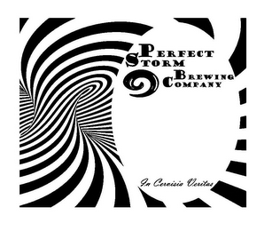 PERFECT STORM BREWING COMPANY IN CERVISIA VERITAS logo
