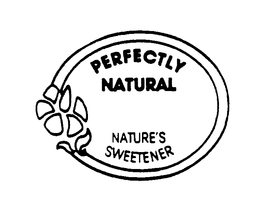 PERFECTLY NATURAL NATURE'S SWEETENER logo