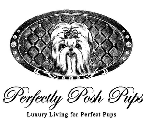 PERFECTLY POSH PUPS LUXURY LIVING FOR PERFECT PUPS logo