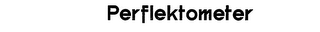 PERFLEKTOMETER logo