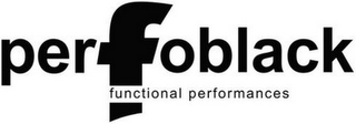 PERFOBLACK FUNCTIONAL PERFORMANCES logo