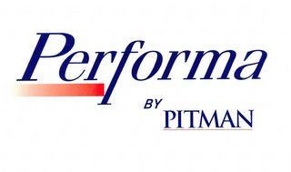 PERFORMA BY PITMAN logo