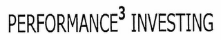PERFORMANCE 3 INVESTING logo