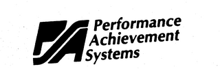 PERFORMANCE ACHIEVEMENT SYSTEMS logo