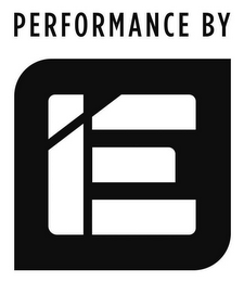PERFORMANCE BY IE logo