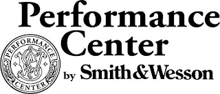PERFORMANCE CENTER SW PERFORMANCE CENTER BY SMITH & WESSON logo