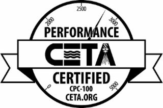 PERFORMANCE CETA CERTIFIED CPC-100 CETA.ORG 0 2000 2500 3000 5000 logo
