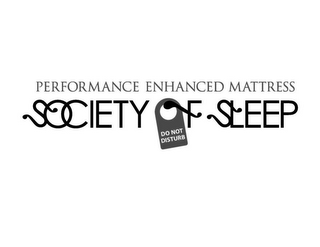 PERFORMANCE ENHANCED MATTRESS SOCIETY OF SLEEP logo