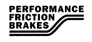 PERFORMANCE FRICTION BRAKES logo