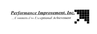 PERFORMANCE IMPROVEMENT, INC....COMMITTED TO EXCEPTIONAL ACHIEVEMENT logo