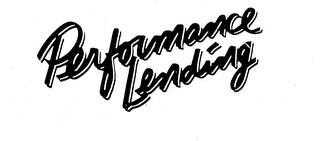 PERFORMANCE LENDING logo