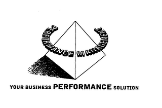 PERFORMANCE MANAGEMENT YOUR BUSINESS PERFORMANCE SOLUTION logo