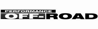 PERFORMANCE OFF-ROAD logo