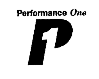 PERFORMANCE ONE P1