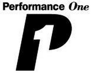 PERFORMANCE ONE P1 logo