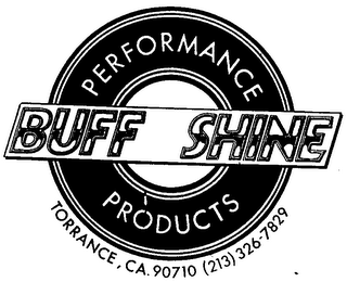 PERFORMANCE PRODUCTS BUFF SHINE logo