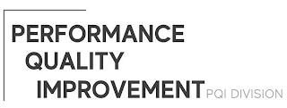 PERFORMANCE QUALITY IMPROVEMENT PQI DIVISION logo