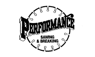 PERFORMANCE SAWING & BREAKING logo
