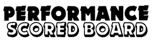 PERFORMANCE SCORED BOARD logo