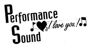 PERFORMANCE SOUND PS I LOVE YOU! logo
